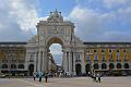 Zum Praça do Comércio .. einem der 3 wichtigstens Plätze des im Stadtzentrum gelegenen Viertels Baixa Pombalina.